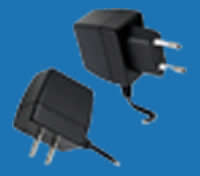 WALL-MOUNTED C-SERIES Universal Switching Adaptors with Fixed AC Plugs (up to 8W)