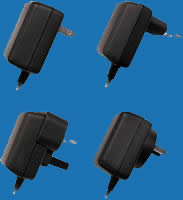 WALL-MOUNTED H-SERIES (OUTPUT CORD) Universal Switching Adaptors with Fixed AC Plugs (up to 8W)